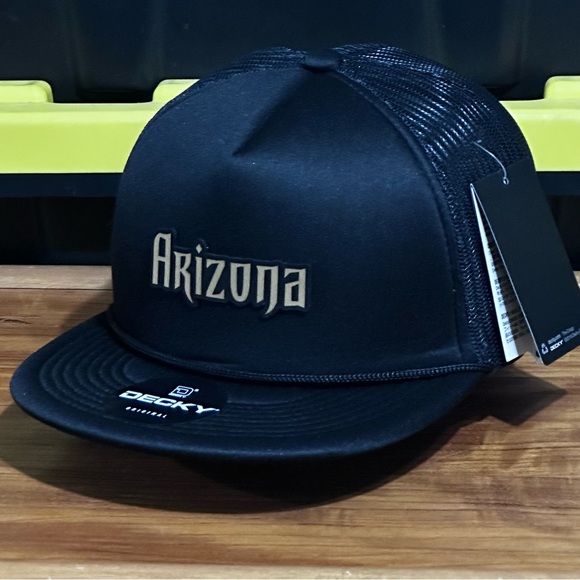 Arizona trucker SnapBack Black Hat - Picture 1 of 5